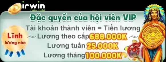 Khuyến Mãi IRWIN